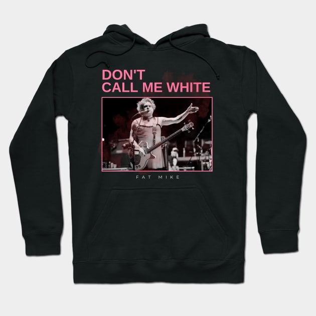 dont call me white - vintage minimalism Hoodie by sagitaerniart